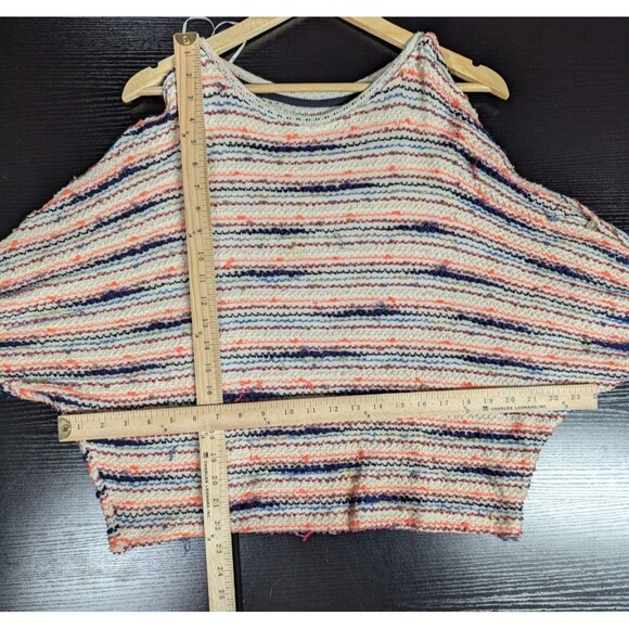 Anthropologie 9-H15 STCL Batwing Sleeve Top Multicolor Woman's Large - Picture 4 of 10